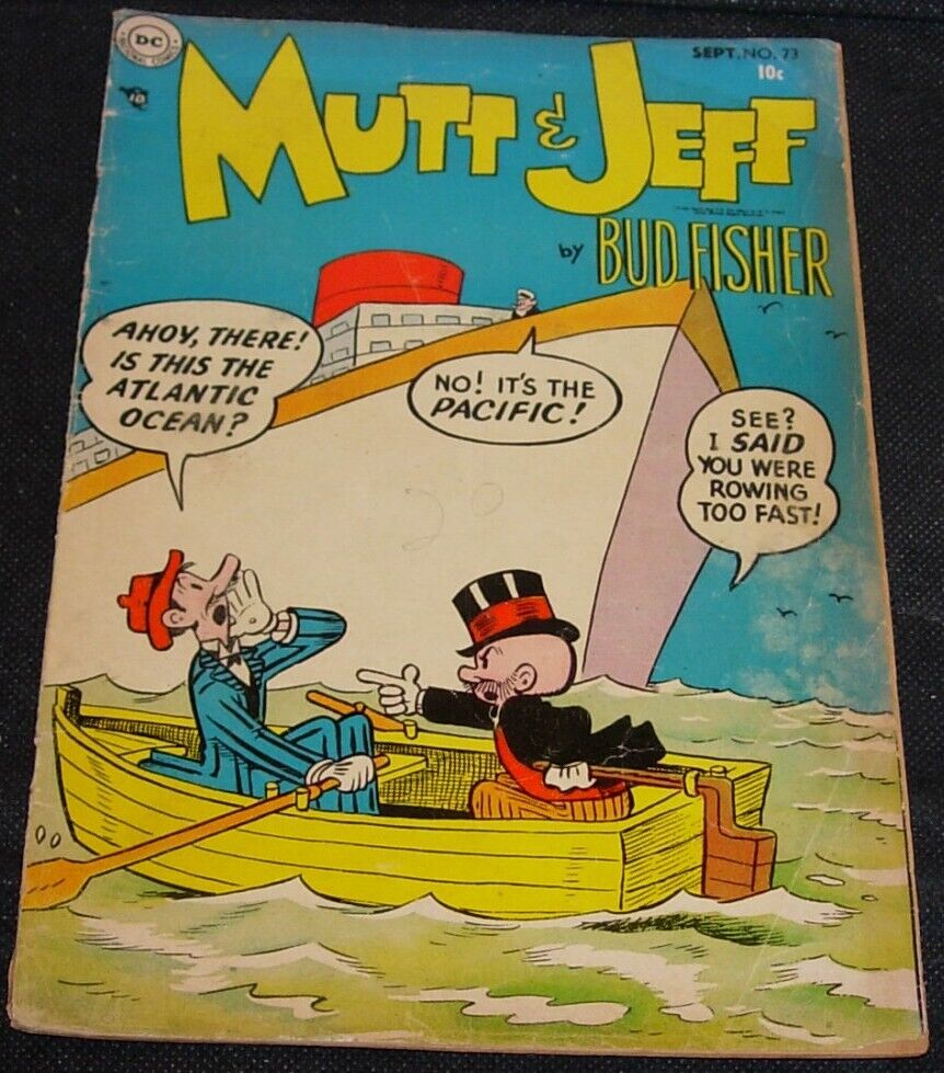 Mutt & Jeff 73,1954,Bud Fisher,DC Comics