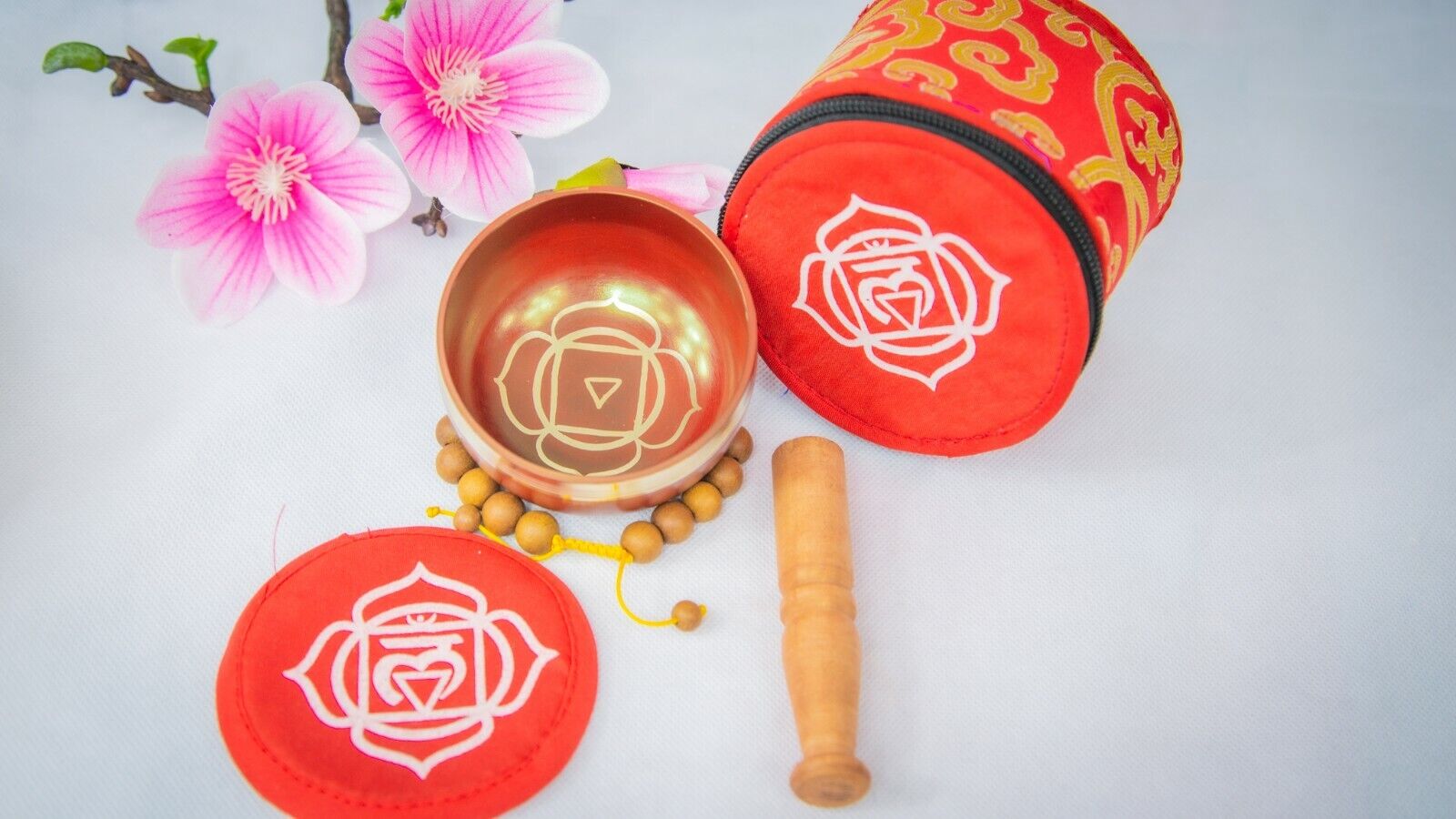 Root chakra set Tibetan Handmade singing bowl for sound healing,meditation, yoga