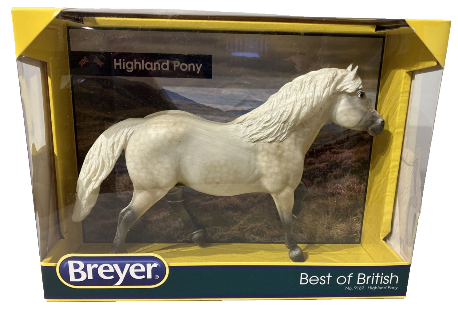 New Breyer Horse #9169 Best of British Highland Pony Dapple Grey Haflinger