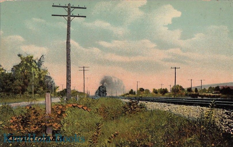  Postcard Along the Erie Railroad 