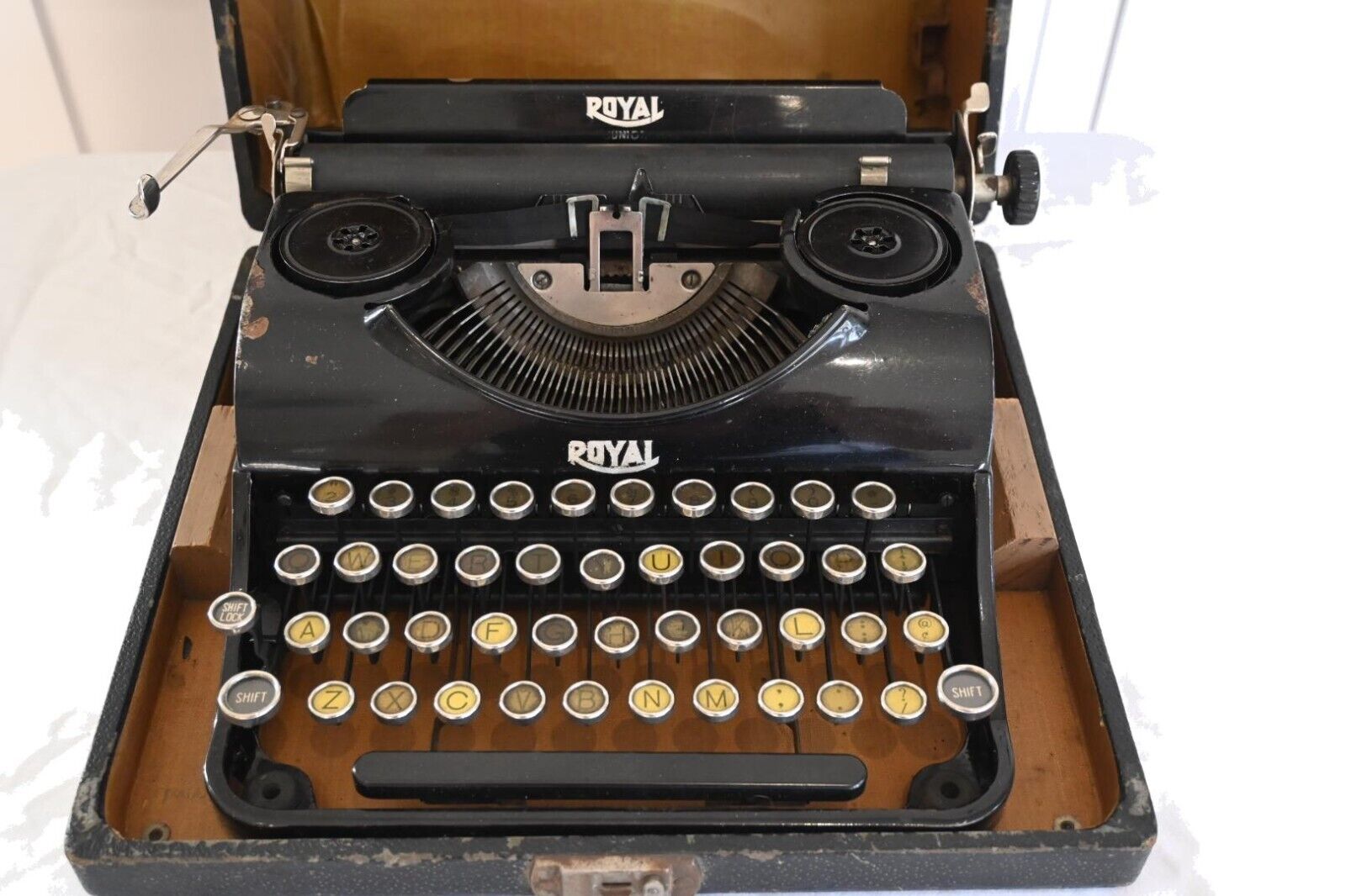 Vintage Royal Junior Portable Typewriter