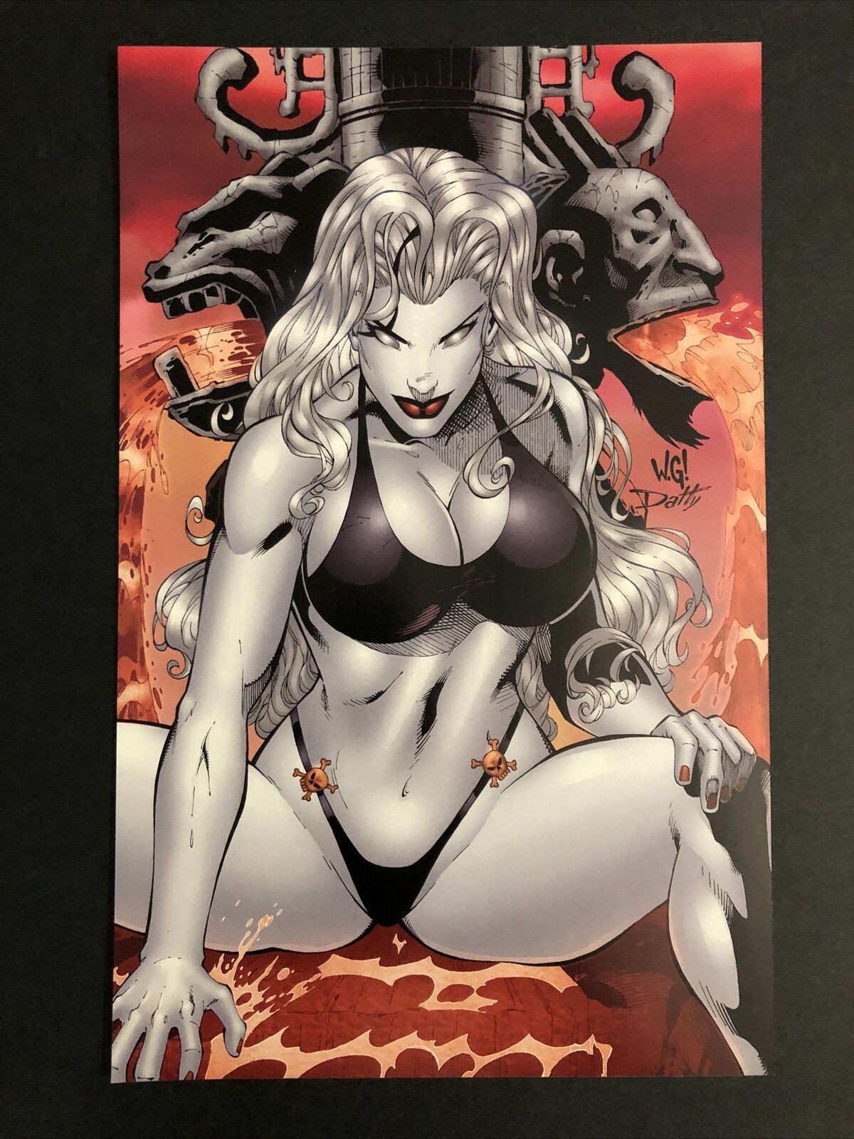 Brian Polido\'s Lady Death-Avatar Comics Poster 6.5x10