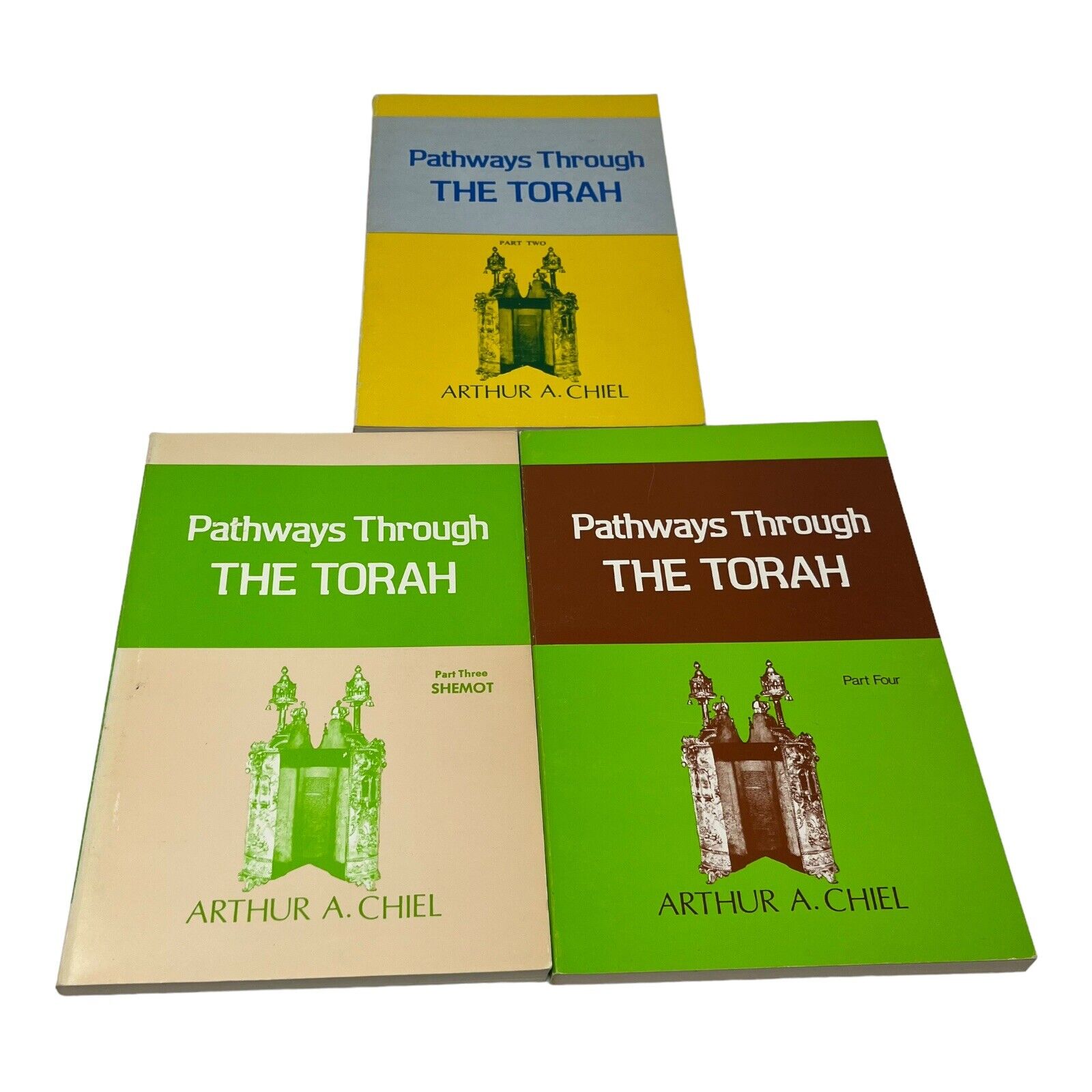 RARE Pathways through the Torah by Arthur A Chiel PART 2, PART 3 & PART 4 Books
