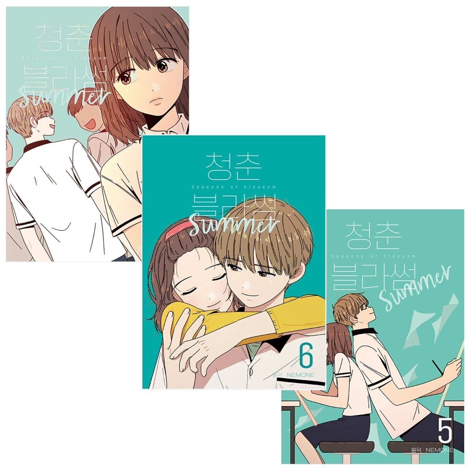 Seasons of Blossom Season 2 Whole Set Korean Webtoon Book Manhwa Comics Manga