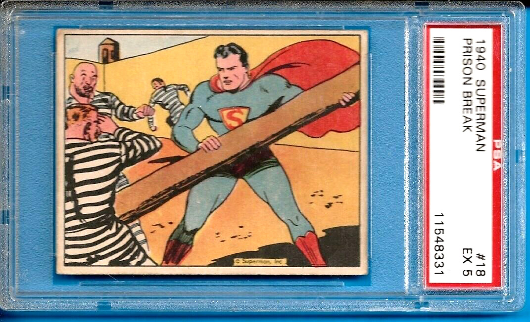 1940 R145 Superman #18 Prison Break Psa 5