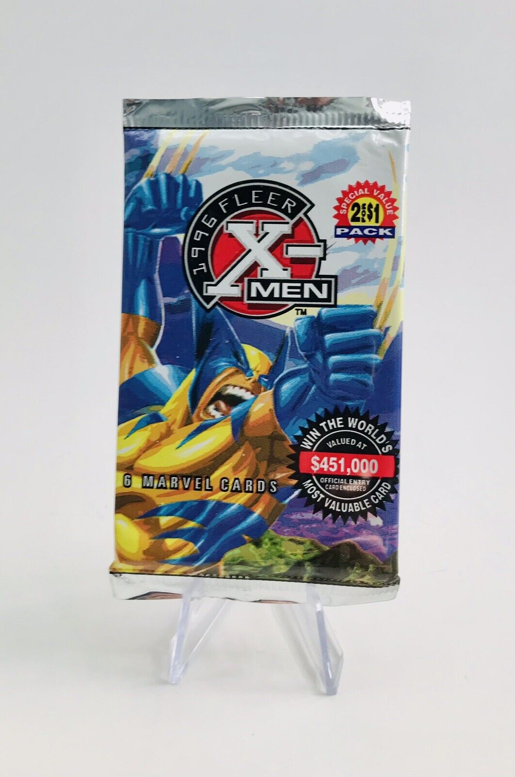 X-Men Marvel Trading Cards 1996 Fleer Factory Sealed Packs HUGE SALE 🔥🔥🔥
