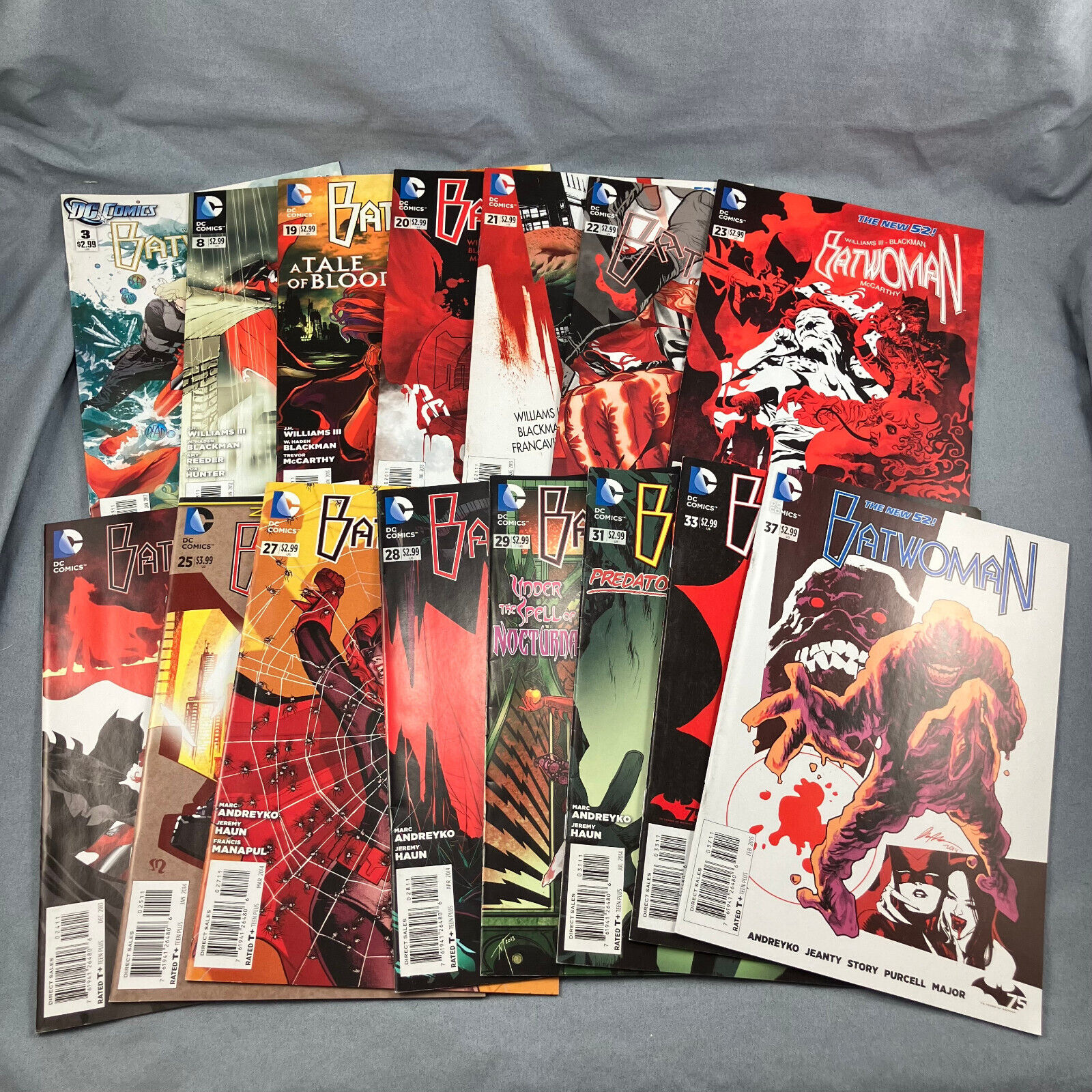Batwoman DC Comic Book Huge Lot 2012-15 Series 15 Issues #3, 8, 19+