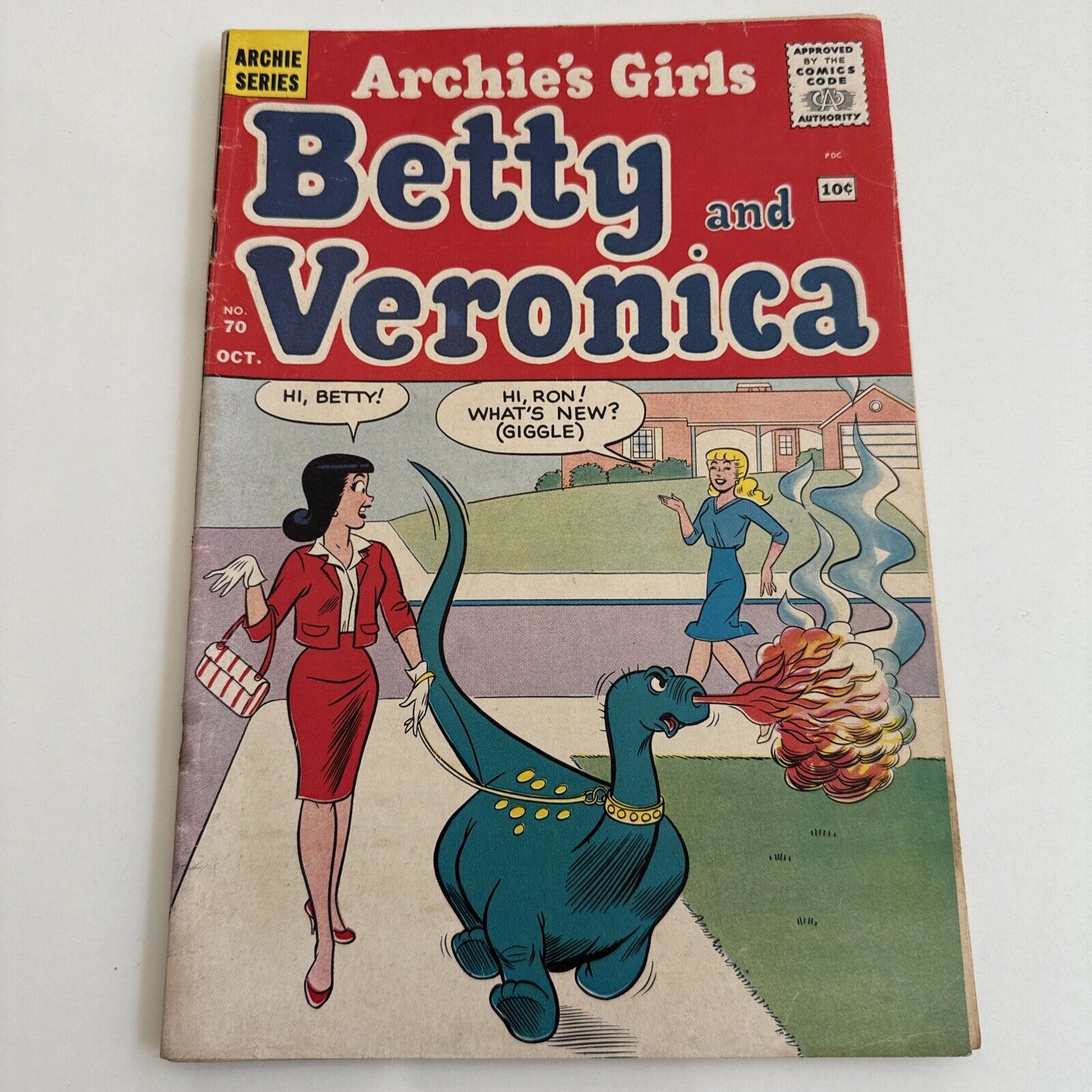 ARCHIE’S GIRLS BETTY & VERONICA # 70 | Good Girl | Silver Age 1961 | GD/VG