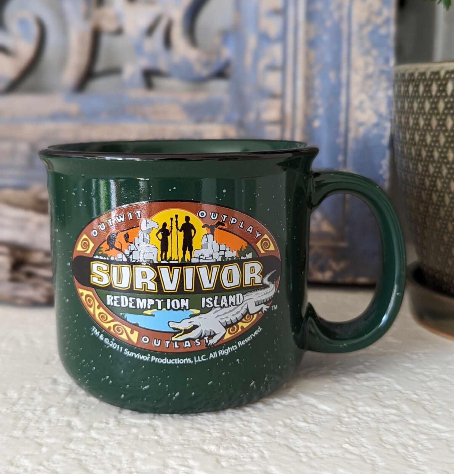 Survivor Season 22 2011 Redemption Island Collectors TV Memorabilia Coffee Mug