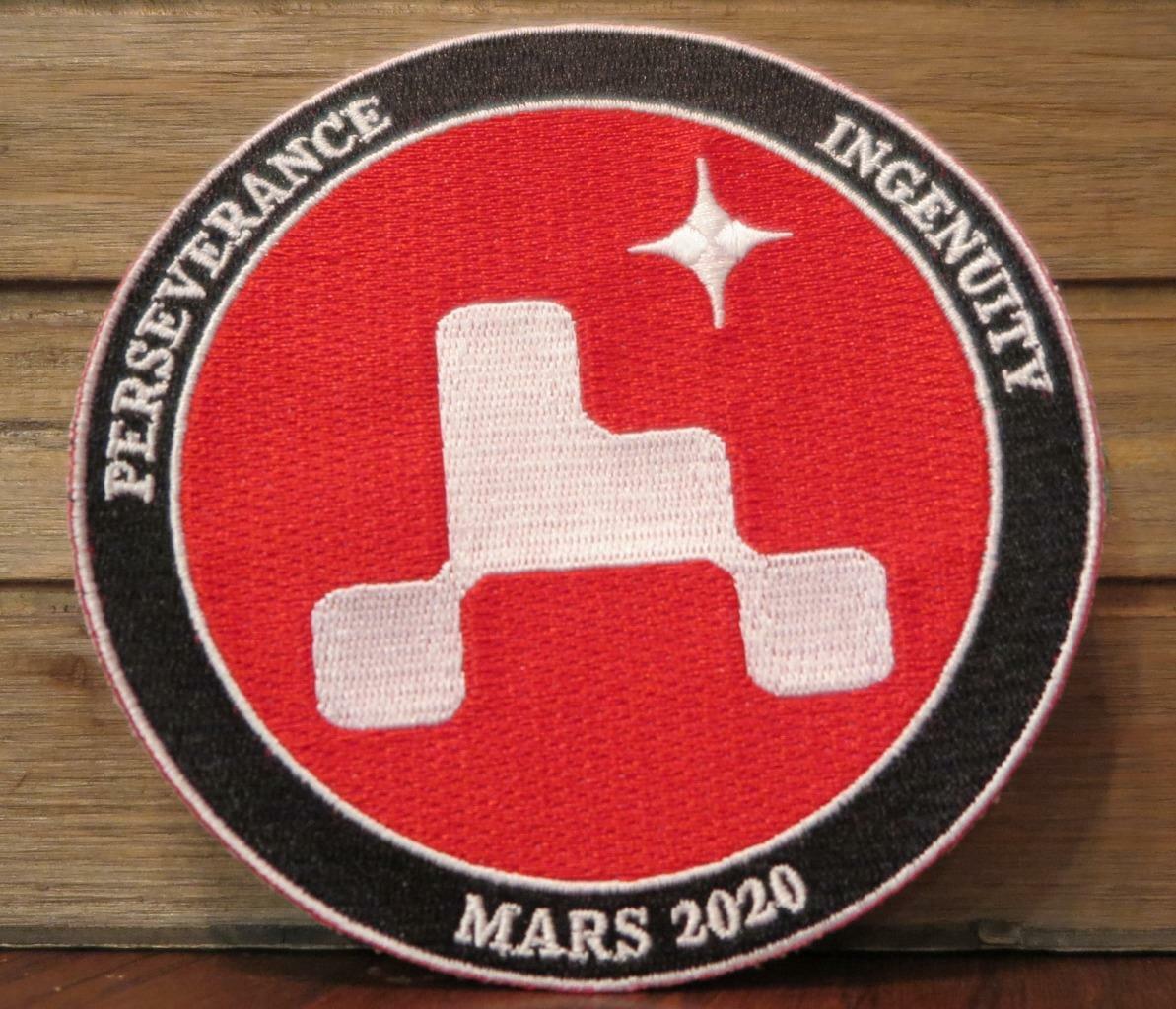 MARS 2020 PERSERVERANCE INGENUITY SPACE PATCH  TO U.S.