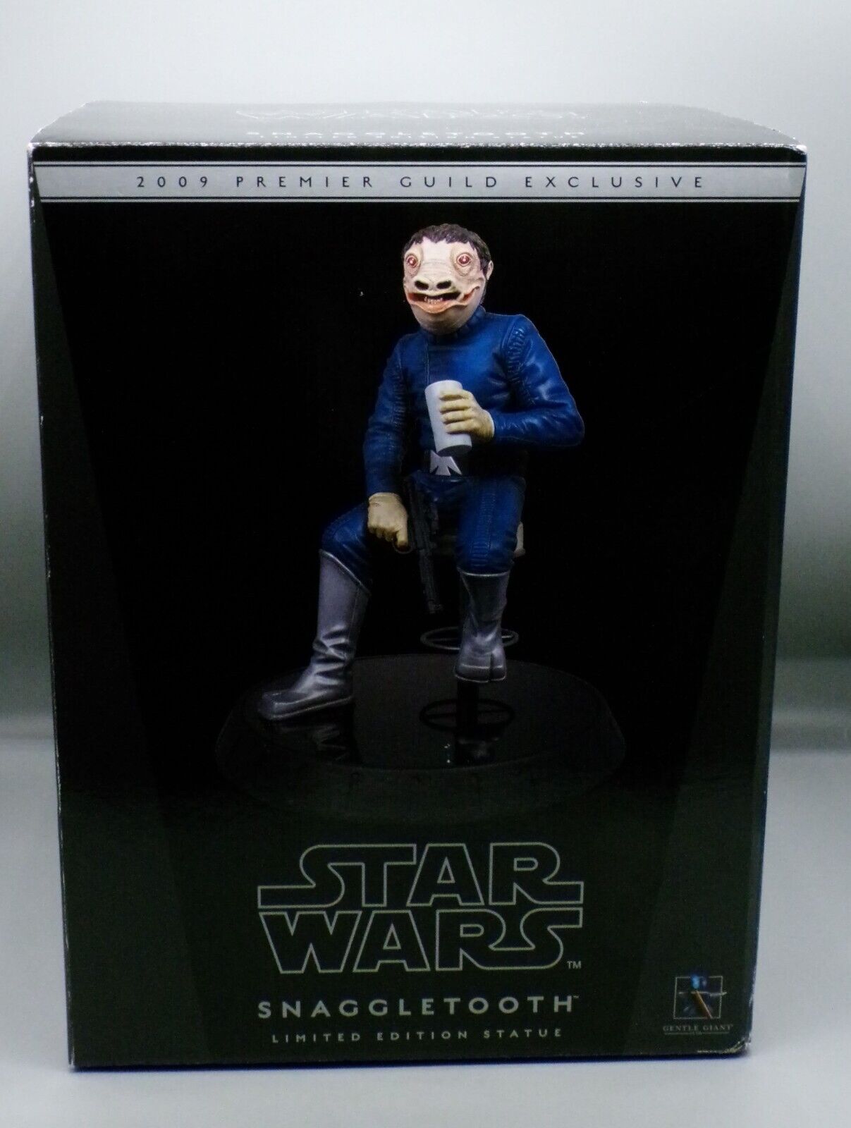 2009 Gentle Giant STAR WARS Blue Snaggletooth Statue PGM Exclusive 201 / 400 