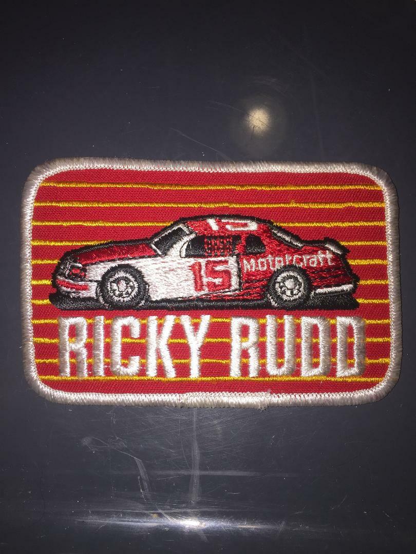 Vintage Nascar Ricky Rudd patch, Ricky Rudd patch, Nascar patch