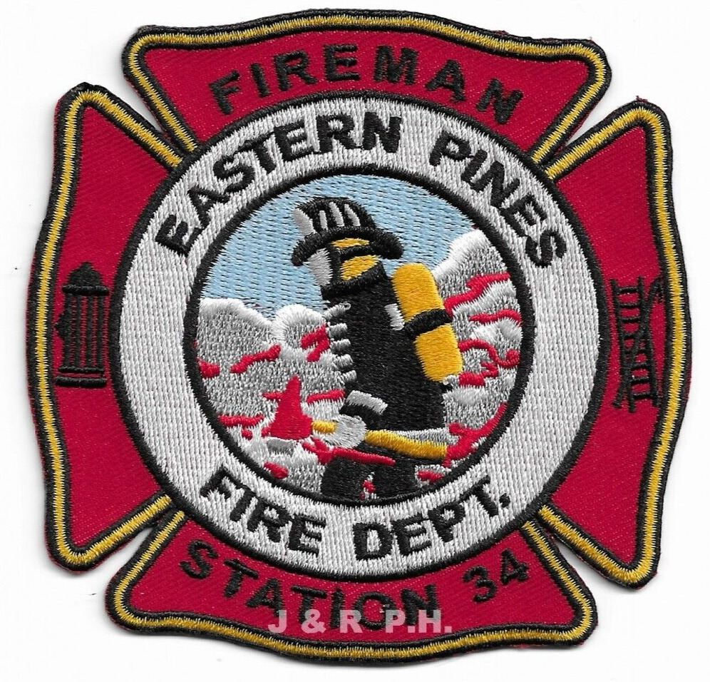 *NEW*  Eastern Pines  Station - 34  Fireman, NC (4\