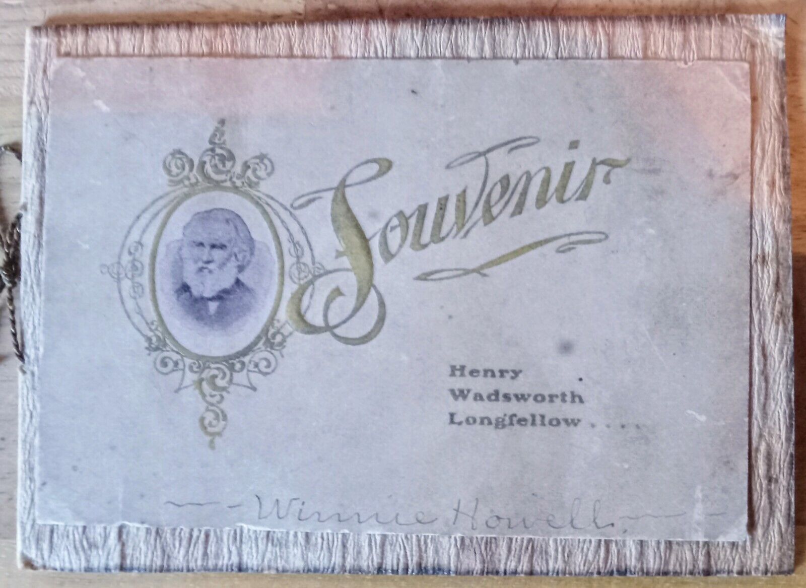 1902 Souvenir Class List •  Bowman School • Venango County, PA • H.W. Longfellow