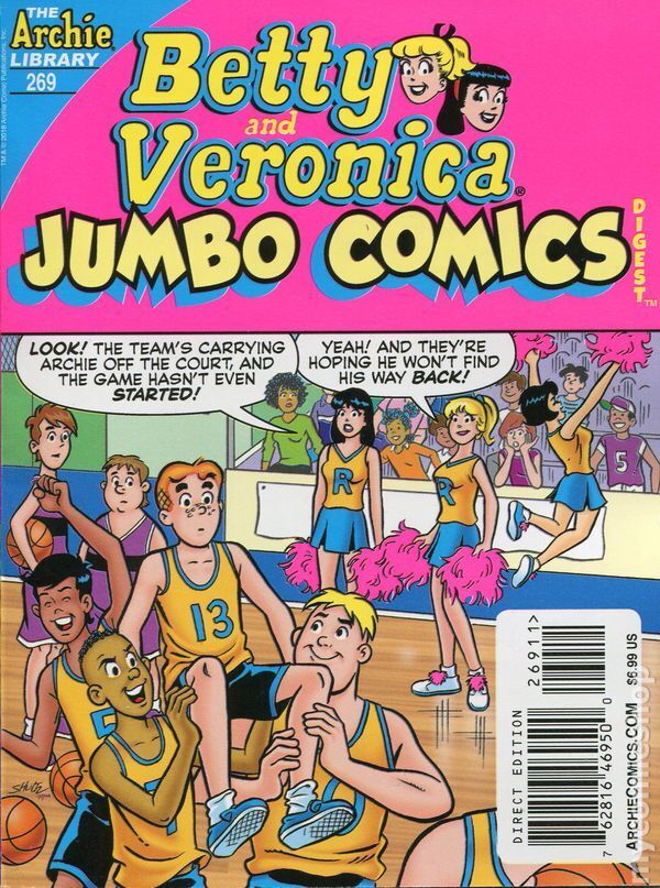 Betty and Veronica Double Digest #269 FN 2019 Stock Image