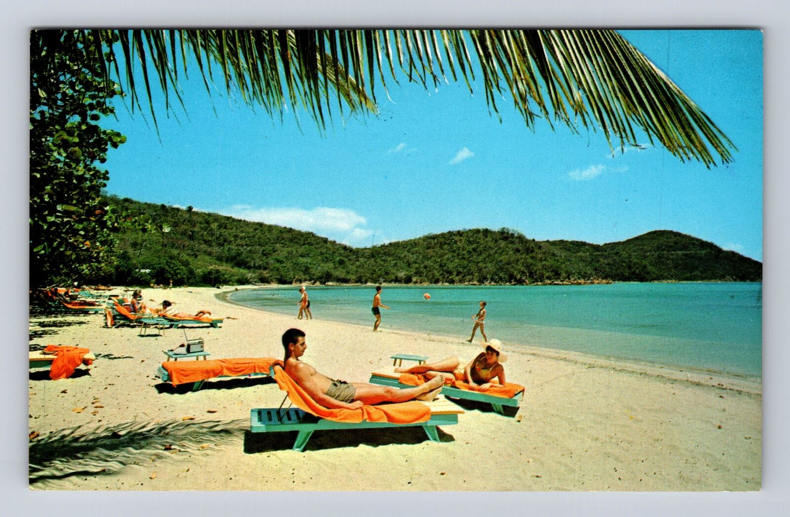 St Thomas-Island Beachcomber Hotel, Advertisement, Antique, Vintage Postcard