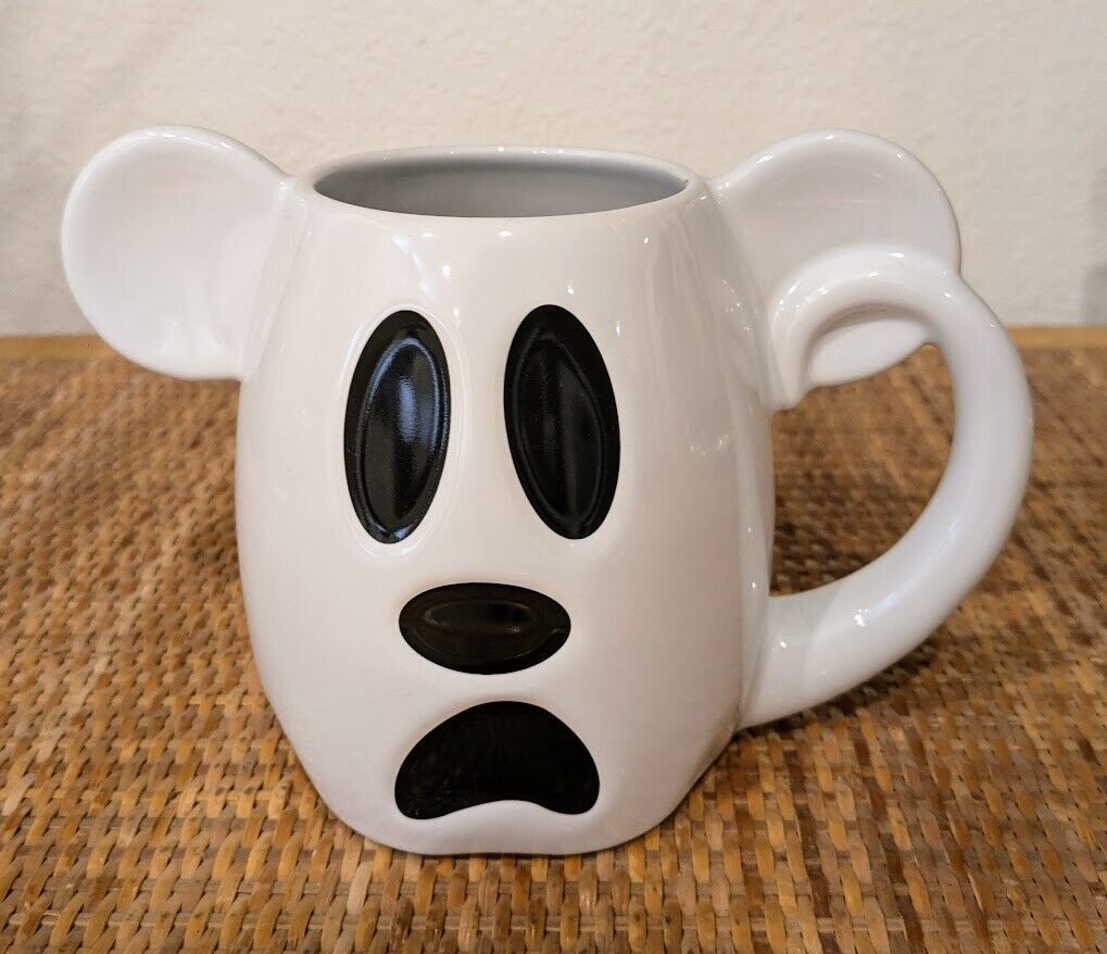 Disney Parks 2018 Halloween Mickey Mouse Ghost Boo To You Coffee Mug