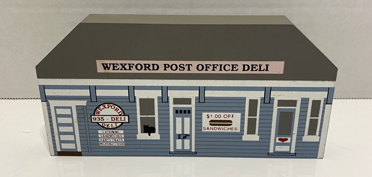 1993 Cat\'s Meow Wexford Post Office Deli Pennsylvania Shelf Sitter