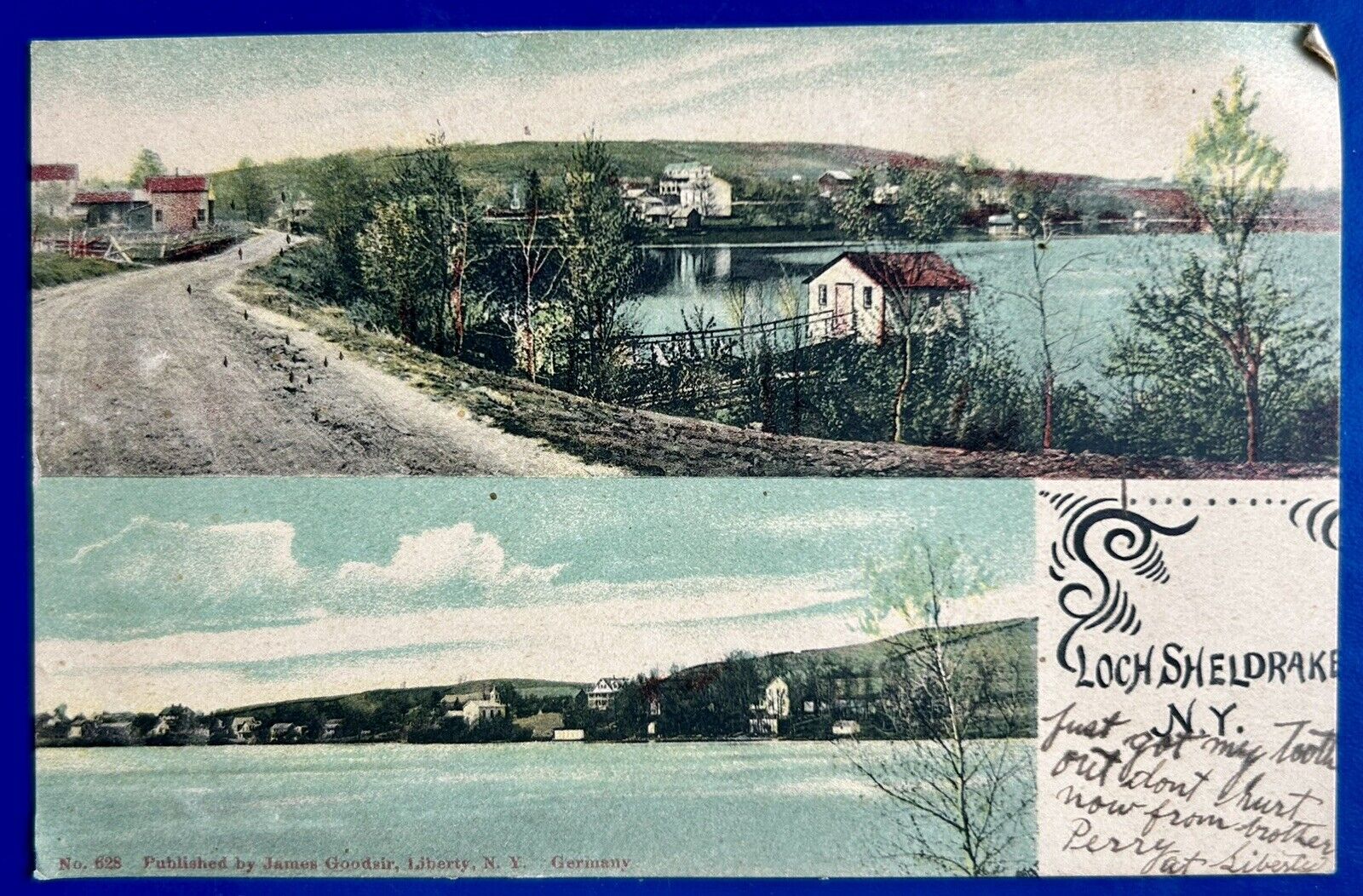 Loch Sheldrake New York. Vintage Postcard Great Condition. NY.