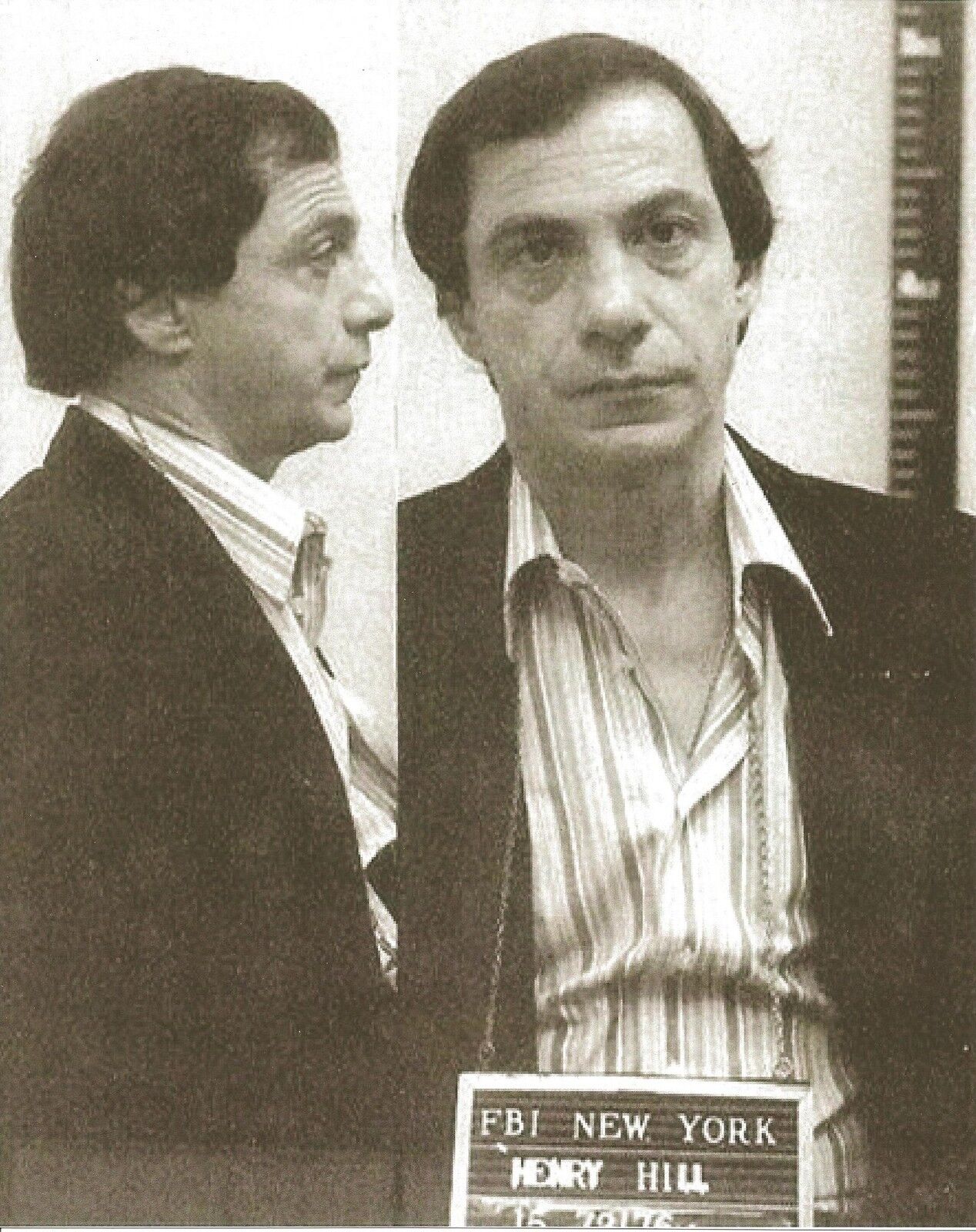 HENRY HILL 8X10 PHOTO MAFIA ORGANIZED CRIME MOBSTER MOB PICTURE