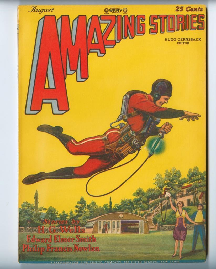 1928 “AMAZING STORIES” - 1st APPEARANCE OF SPACE EXPLORER, BUCK ROGERS