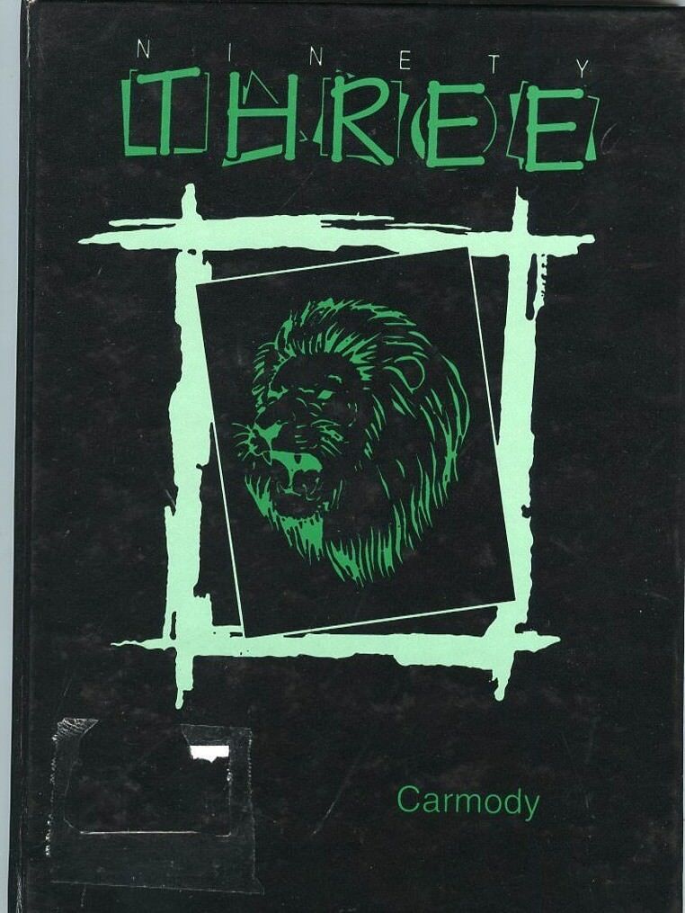 Original 1993 Yearbook-Carmody Middle School-Lakewood Colorado-The Cobras