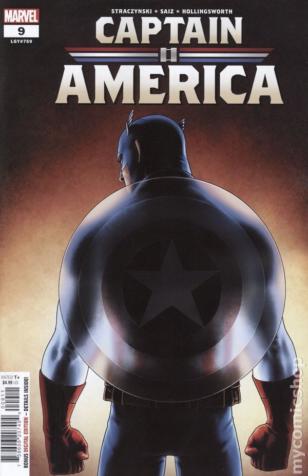 Captain America #9A Stock Image