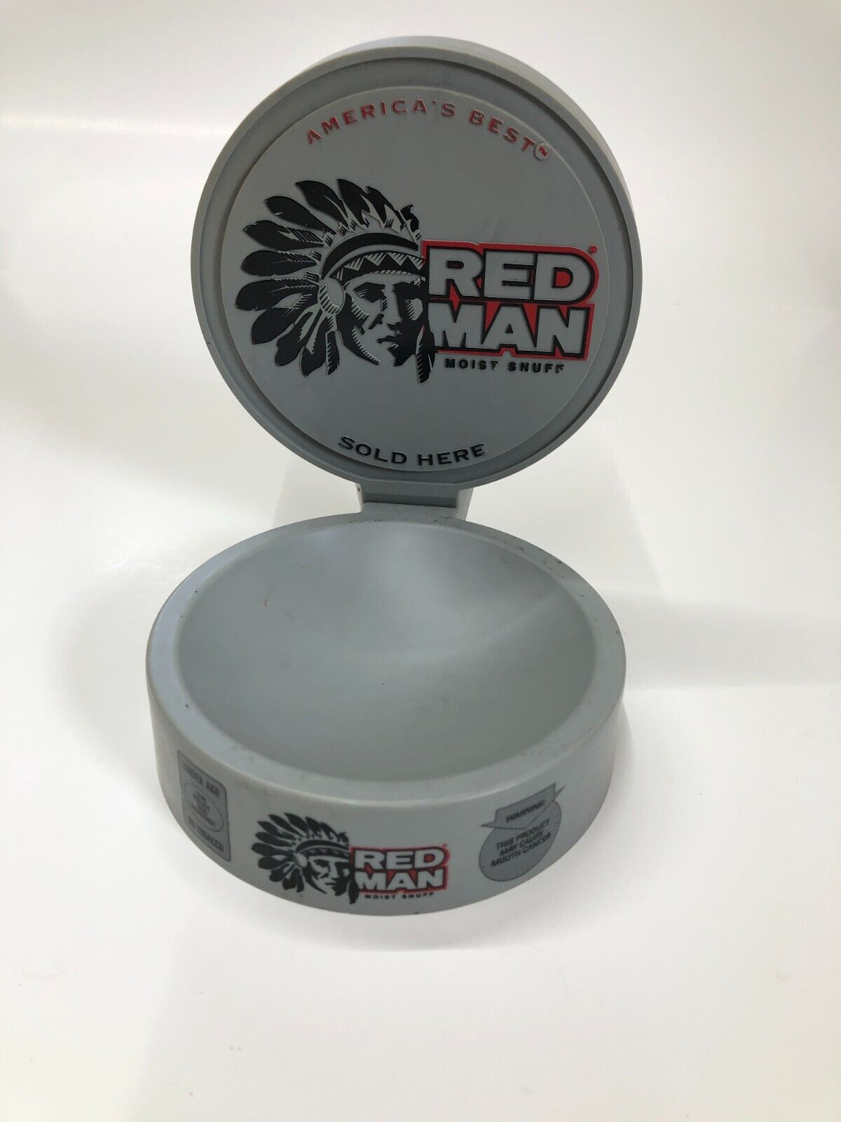 Red Man Moist Snuff American\'s Best     Counter Display
