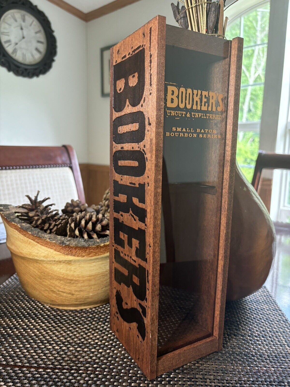 Booker\'s Bourbon Wooden Box NEW CONDITION