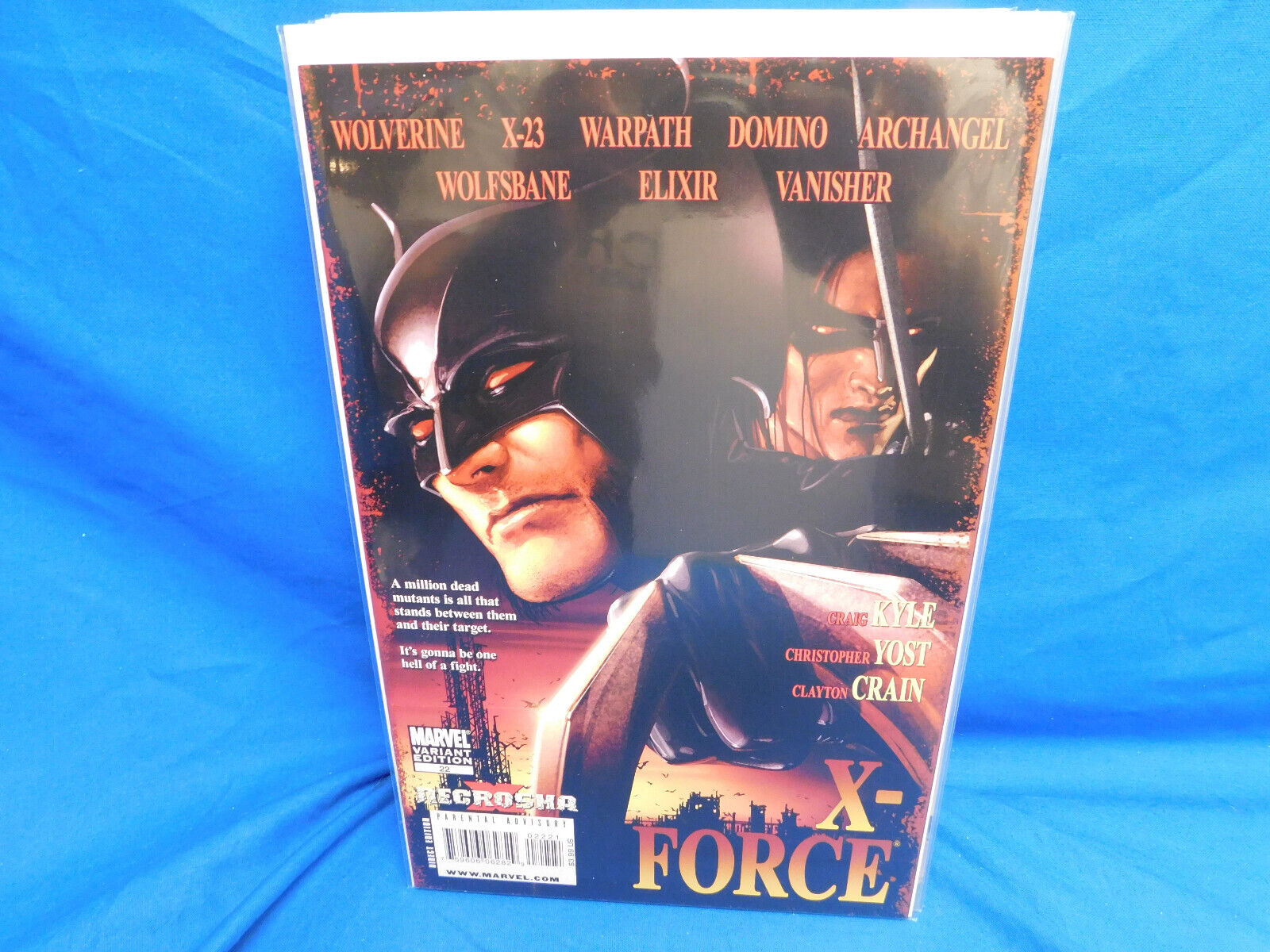 X-Force #22 Clayton Crain From Dust Til Dawn Movie Poster 1:15 Variant VF/NM