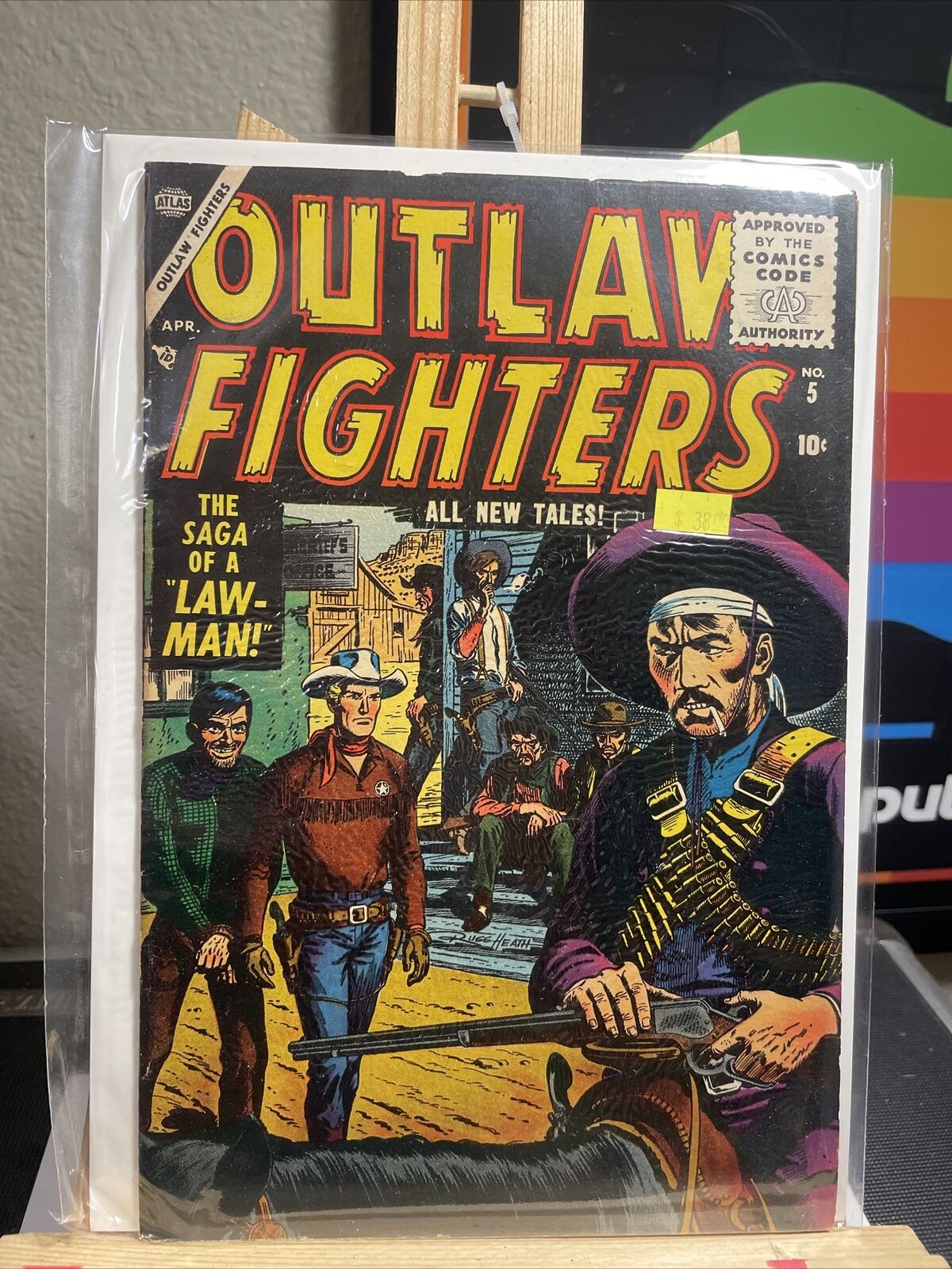 OUTLAW FIGHTERS #5- 1955 ATLAS