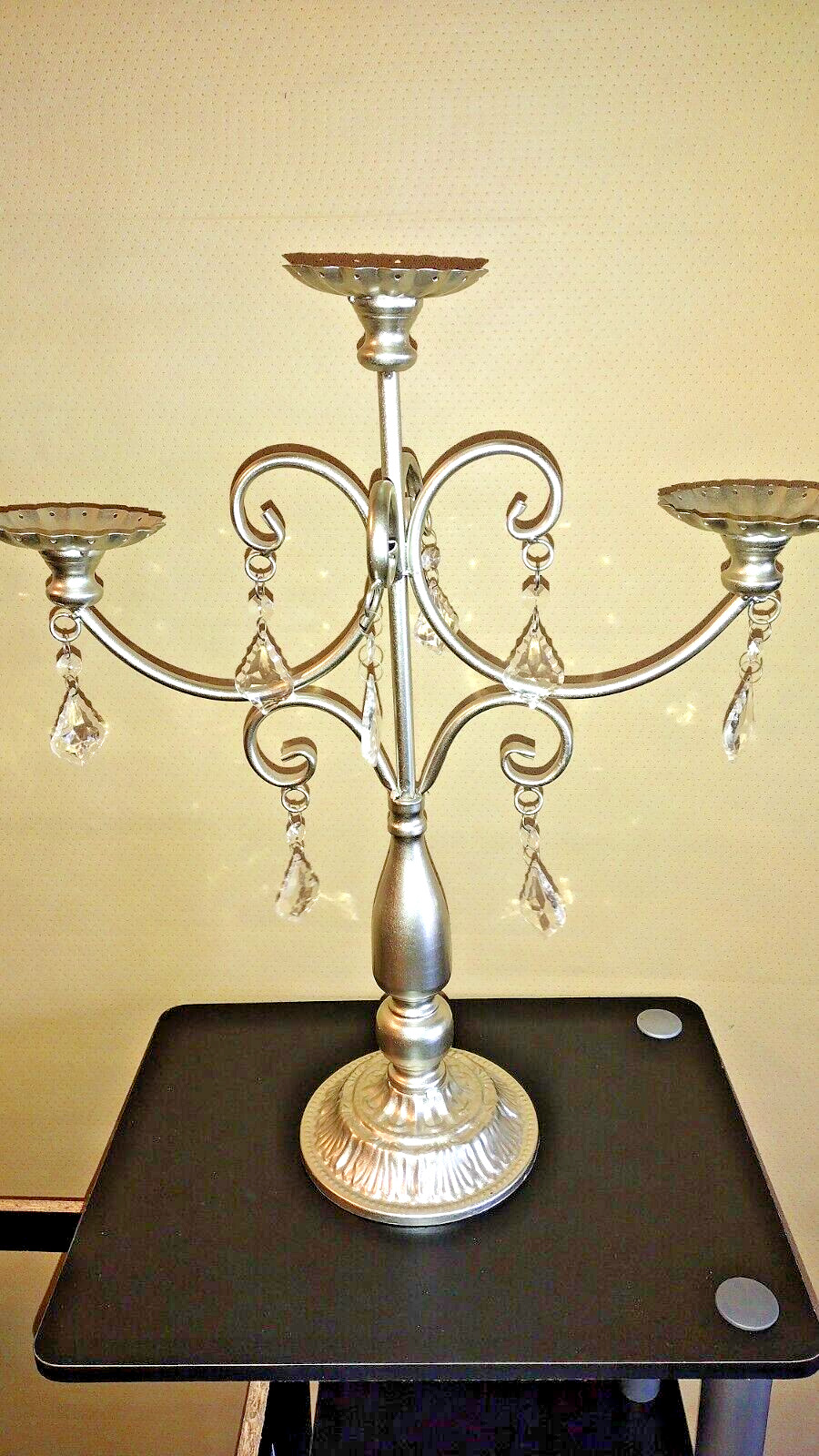 Candle Holders Vintage Antique, Silver, 20\