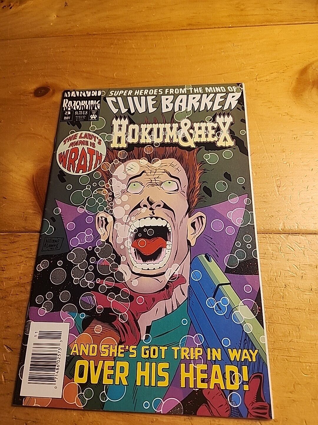 Clive Barker\'s Hokum & and Hex #3 1993 Marvel Comics