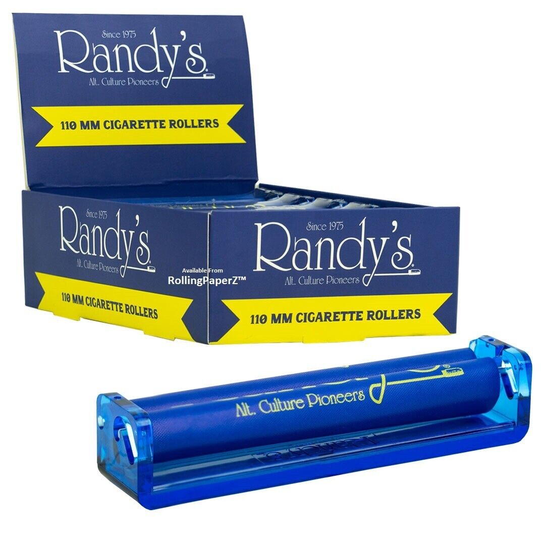 BUY TWO Randy's Rollers - 110mm Cigarette Rolling Machines for King size papers