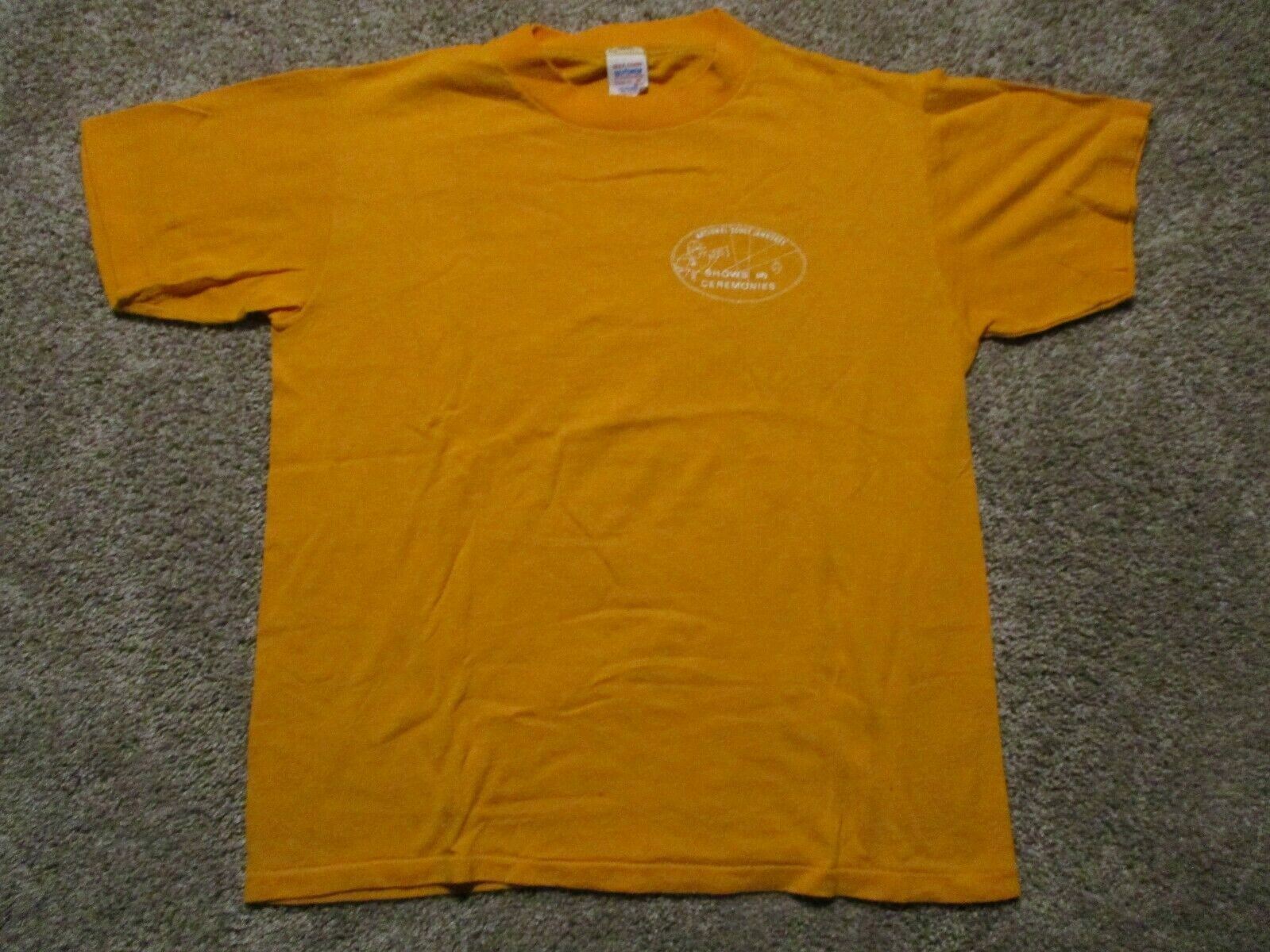1985 Shows and Ceremonies National Scout Jamboree boys size medium tshirt