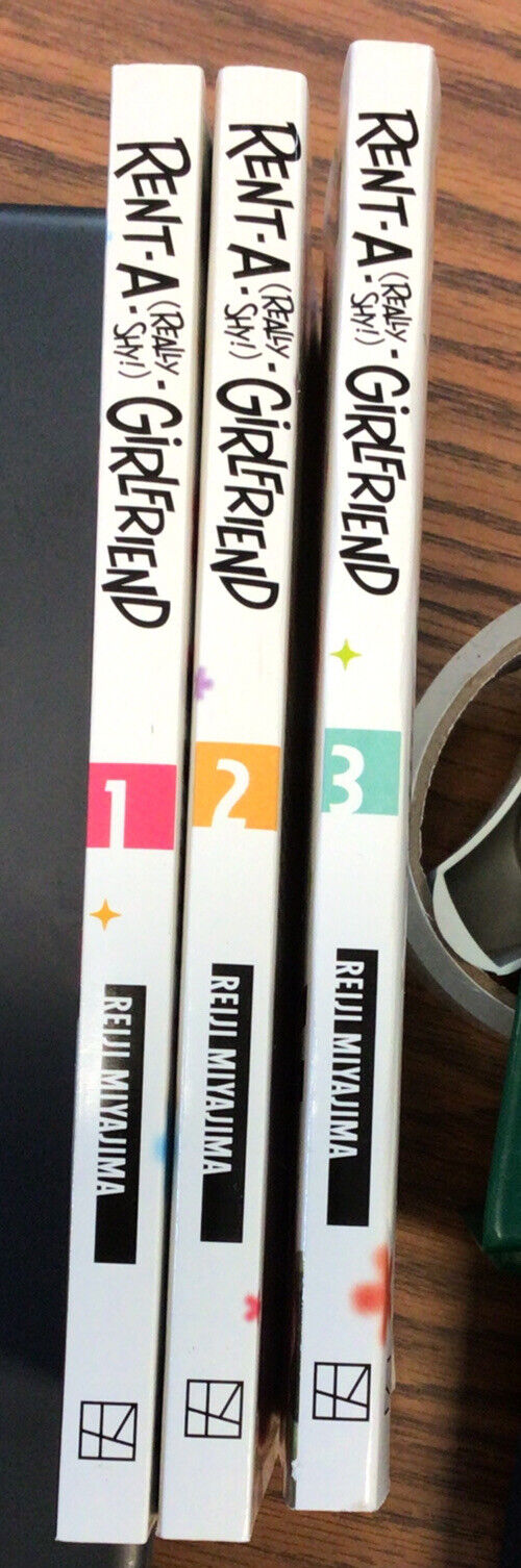 Rent A (Really Shy) Girlfriend 1-3 Manga English New 10