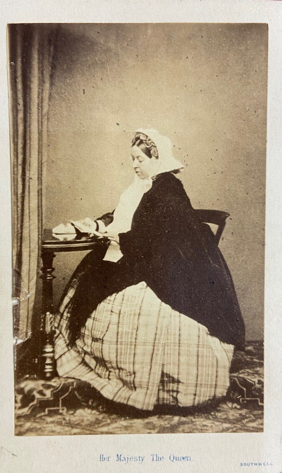 CDV - SOUTHWELL Photographer to Her Majesty Queen VICTORIA (1819-1901)