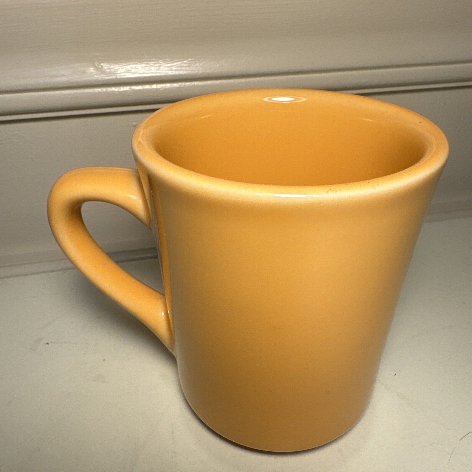 Tuxton Coffee Mug Rare #18 Yellow .   Vintage.