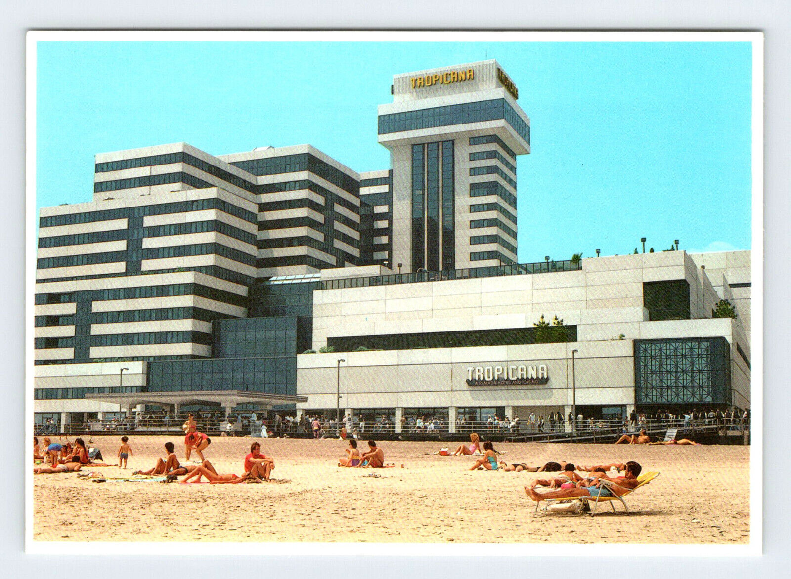 Tropicana Hotel & Casino Atlantic City New Jersey Vintage 4x6 Postcard OLP15
