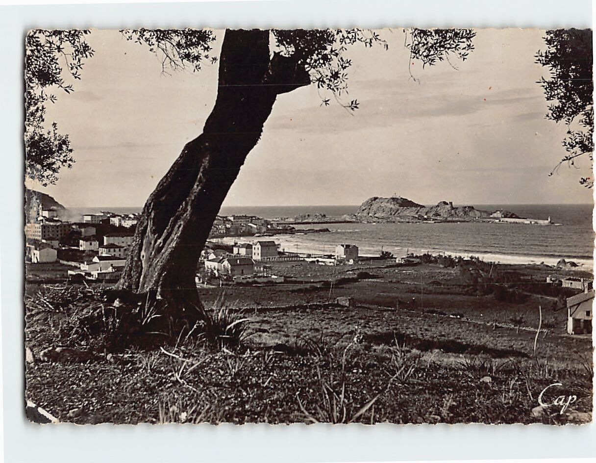 Postcard General View L'Île-Rousse France