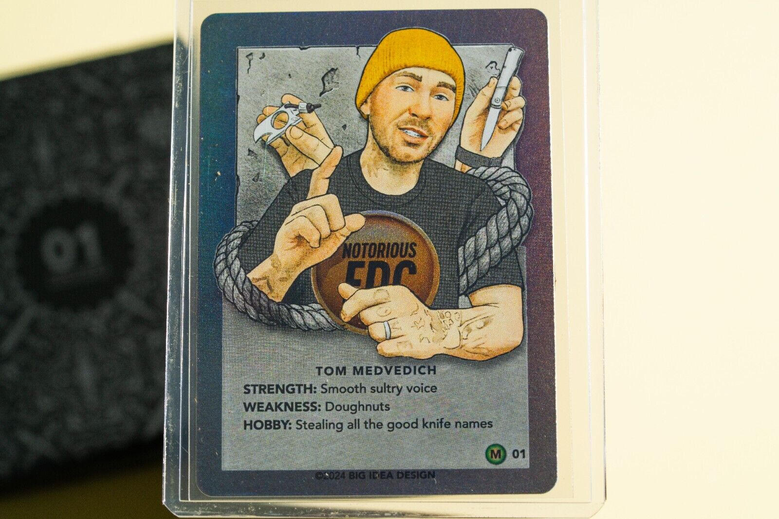 Big Idea Design / Tom Medvedich Notorious EDC Collectible Trading Card