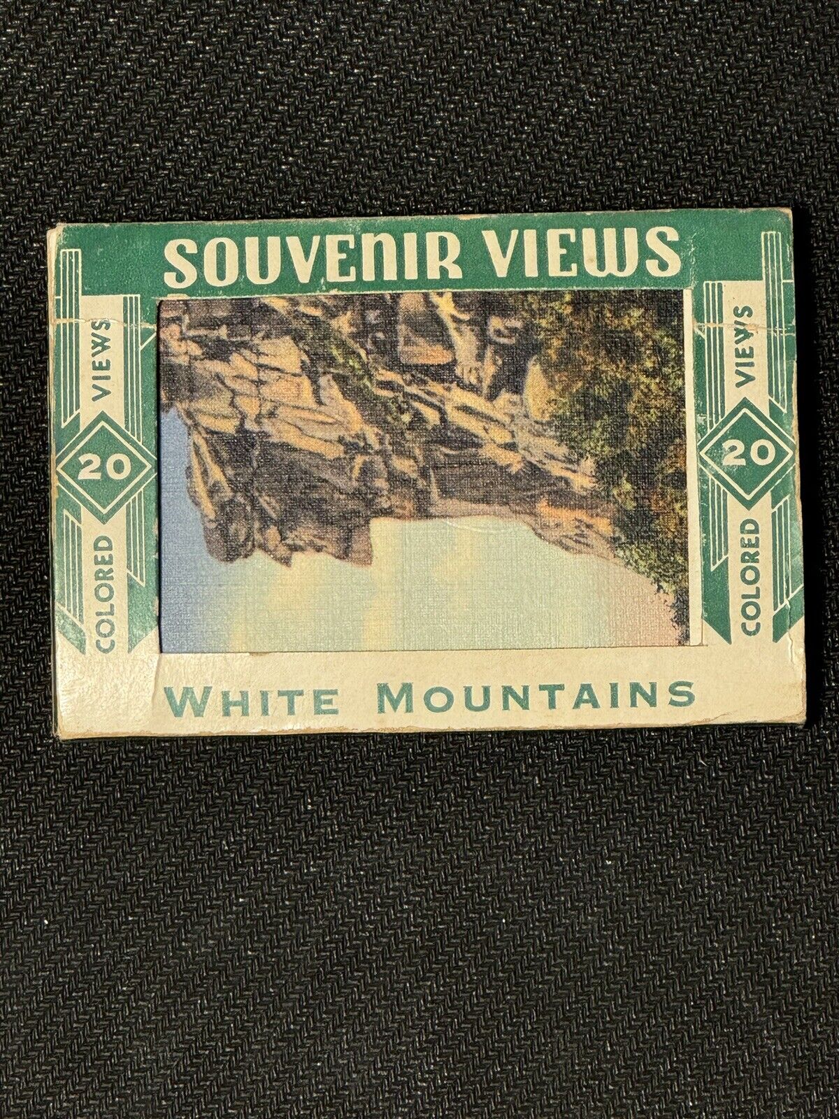 Rare 1948 Vintage Souvenir Views 20 Postcards White Mountains Mint