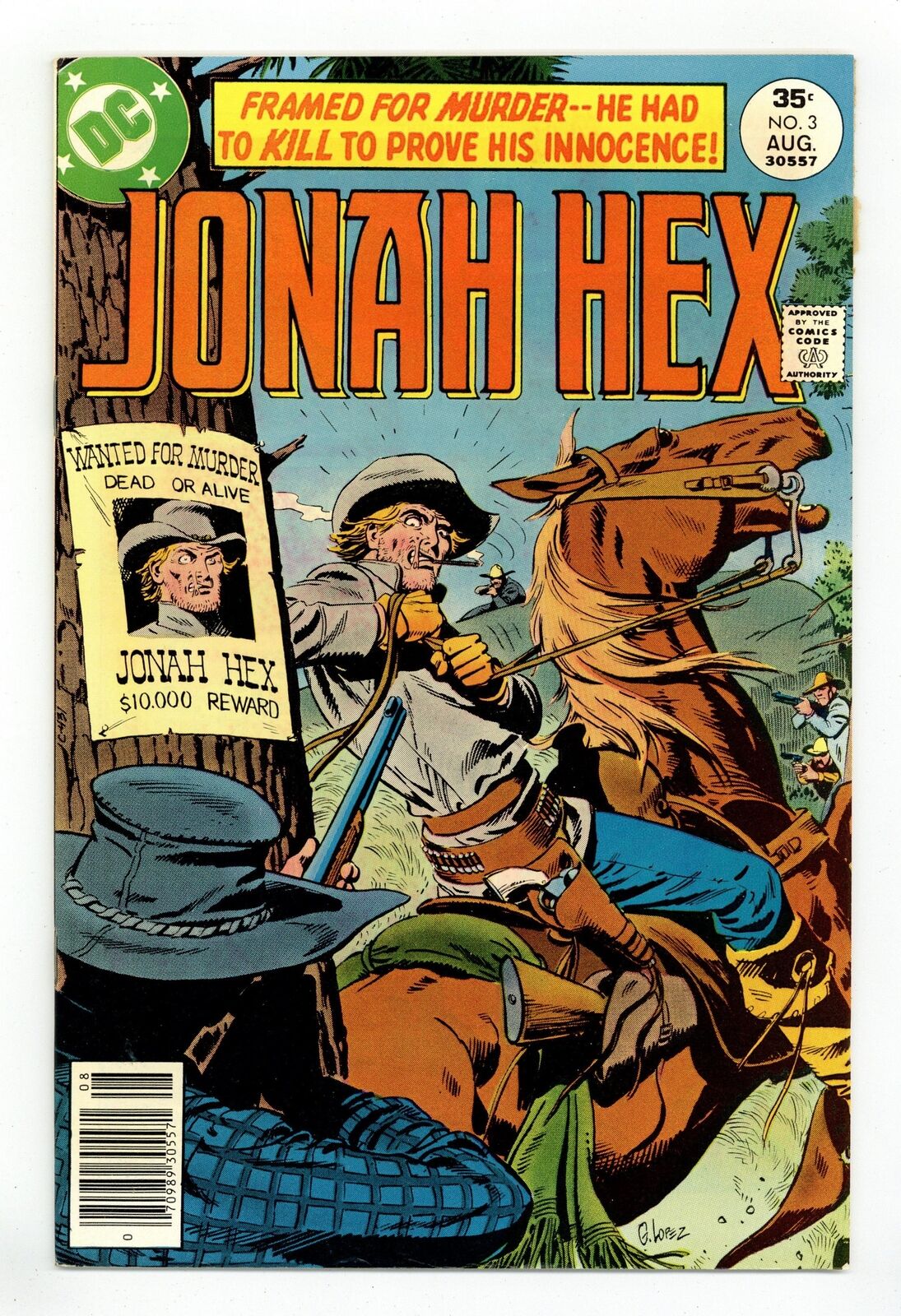 Jonah Hex #3 VF 8.0 1977