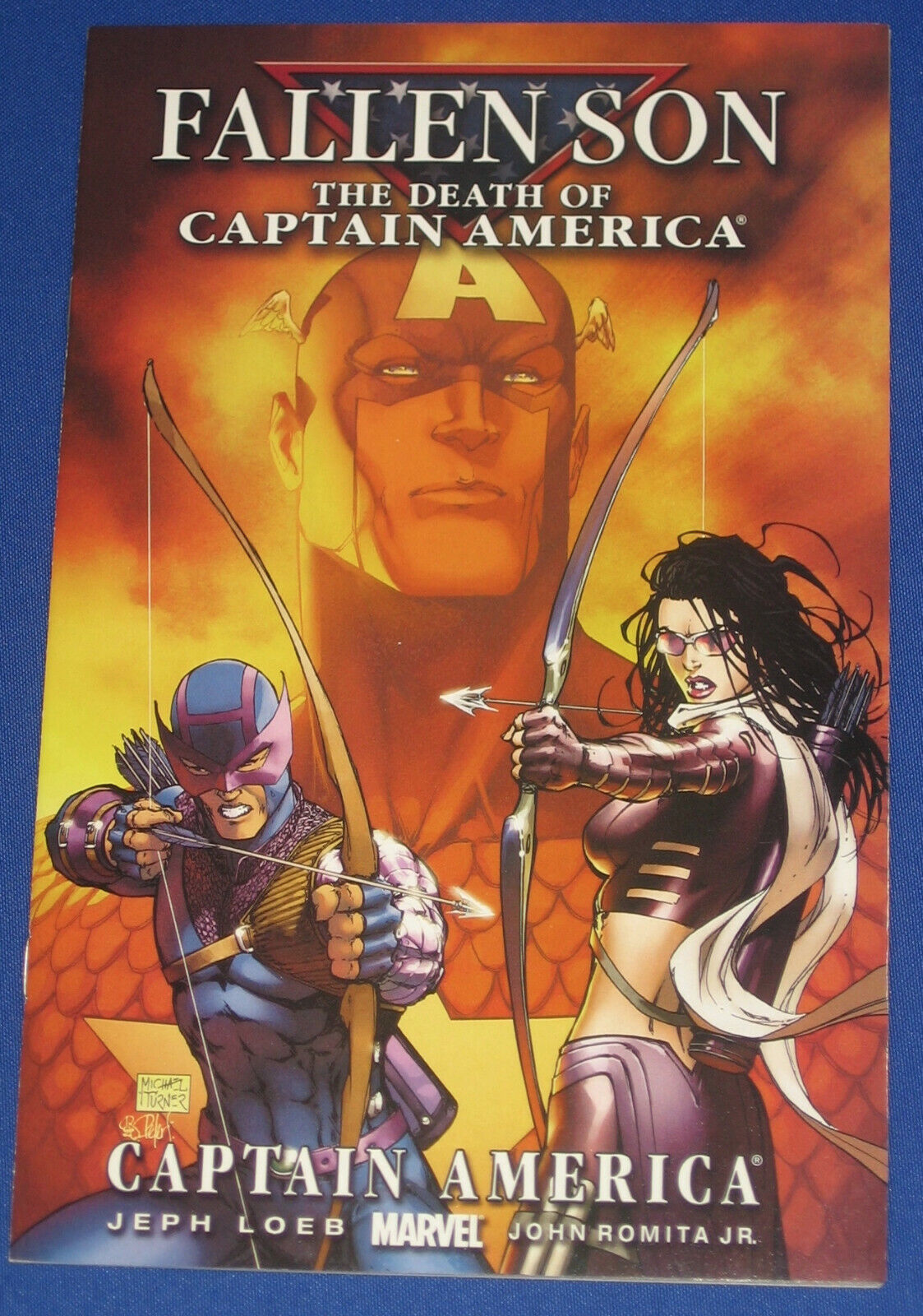 Death Captain America Fallen Son #3 Comic Book 2007 Kate Bishop Hawkeye Variant