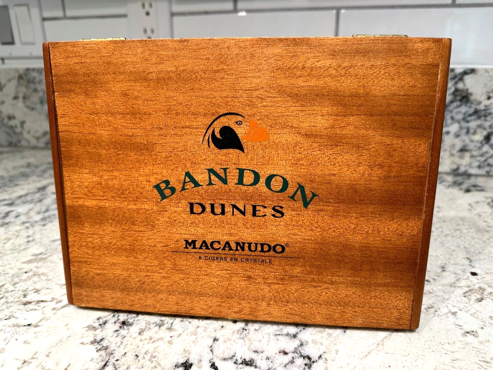 BANDON DUNES GOLF Macanudo Wood Cigar Box 7\