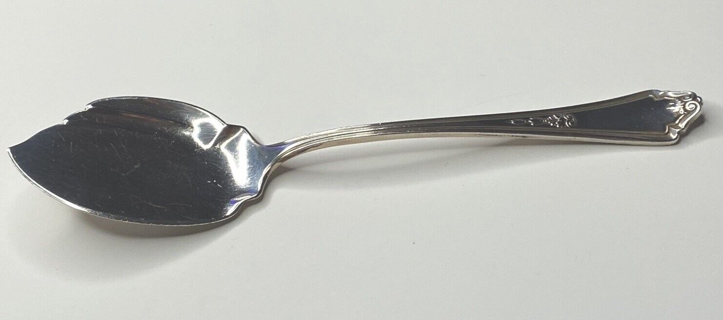 Vintage GM Co EP Silver Plate Pat 1914 Cheese Pastry Server 6”