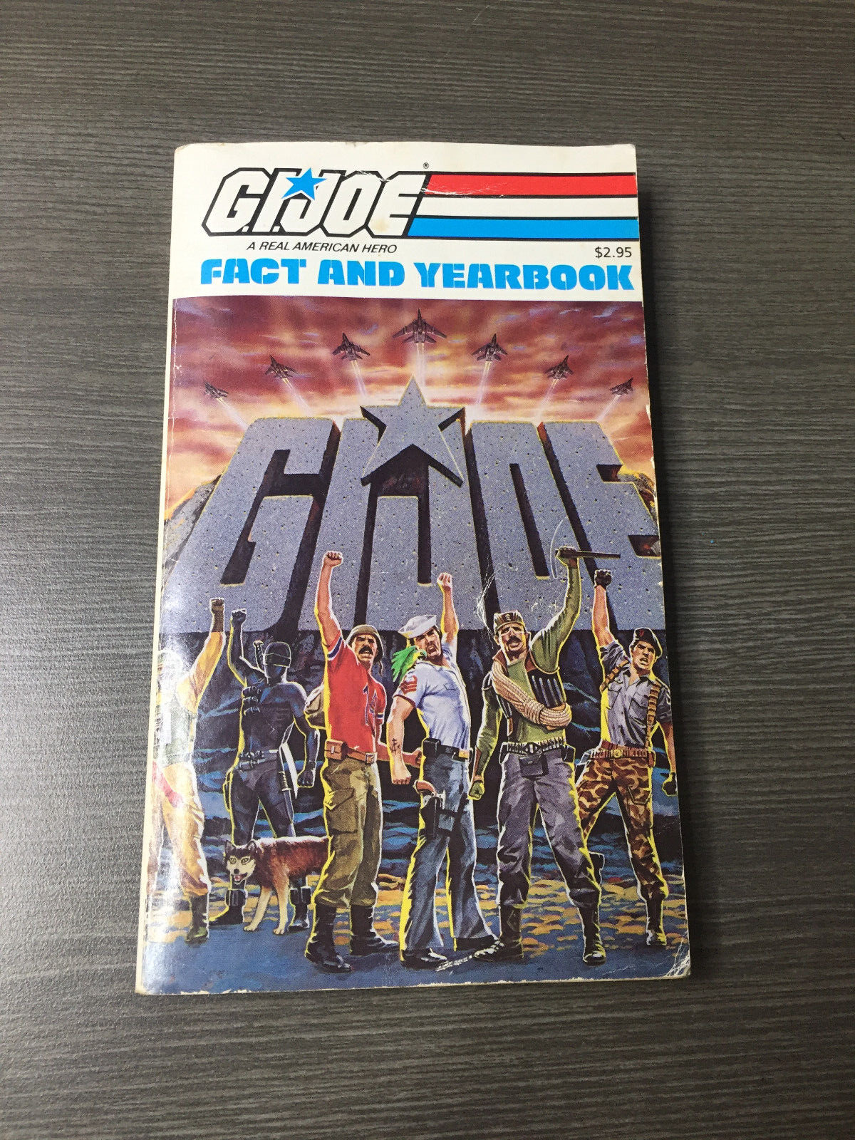 Vintage 1985 GI Joe A Real American Hero Fact And Yearbook Paperback Book