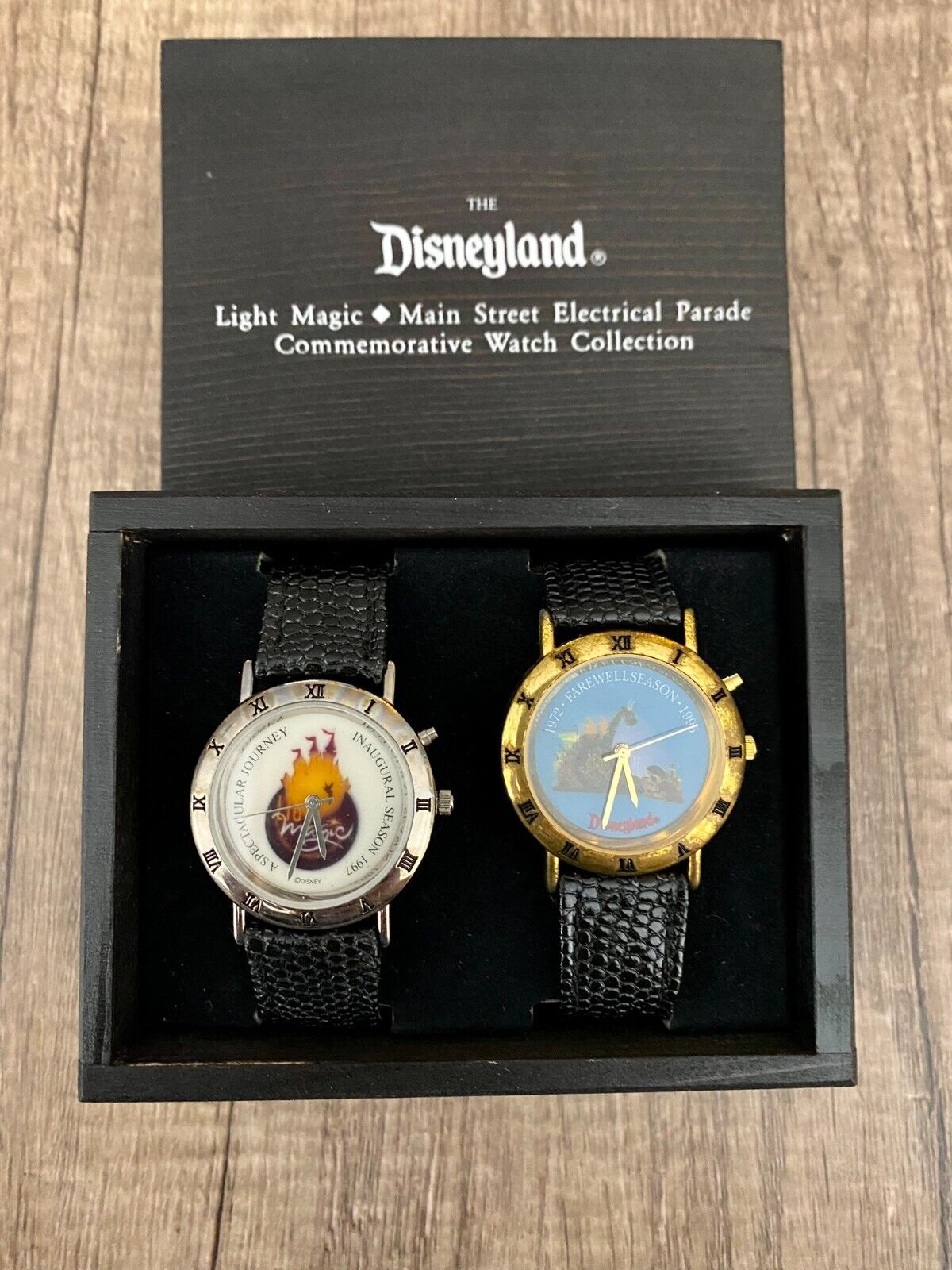 Disneyland Main Street Electrical Parade and Light Magic  Watches  Rare