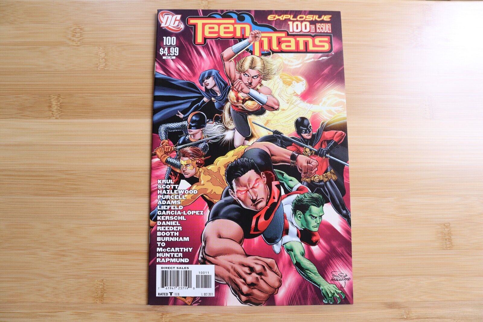 Teen Titans #100 DC Comics Final Issue NM - 2011