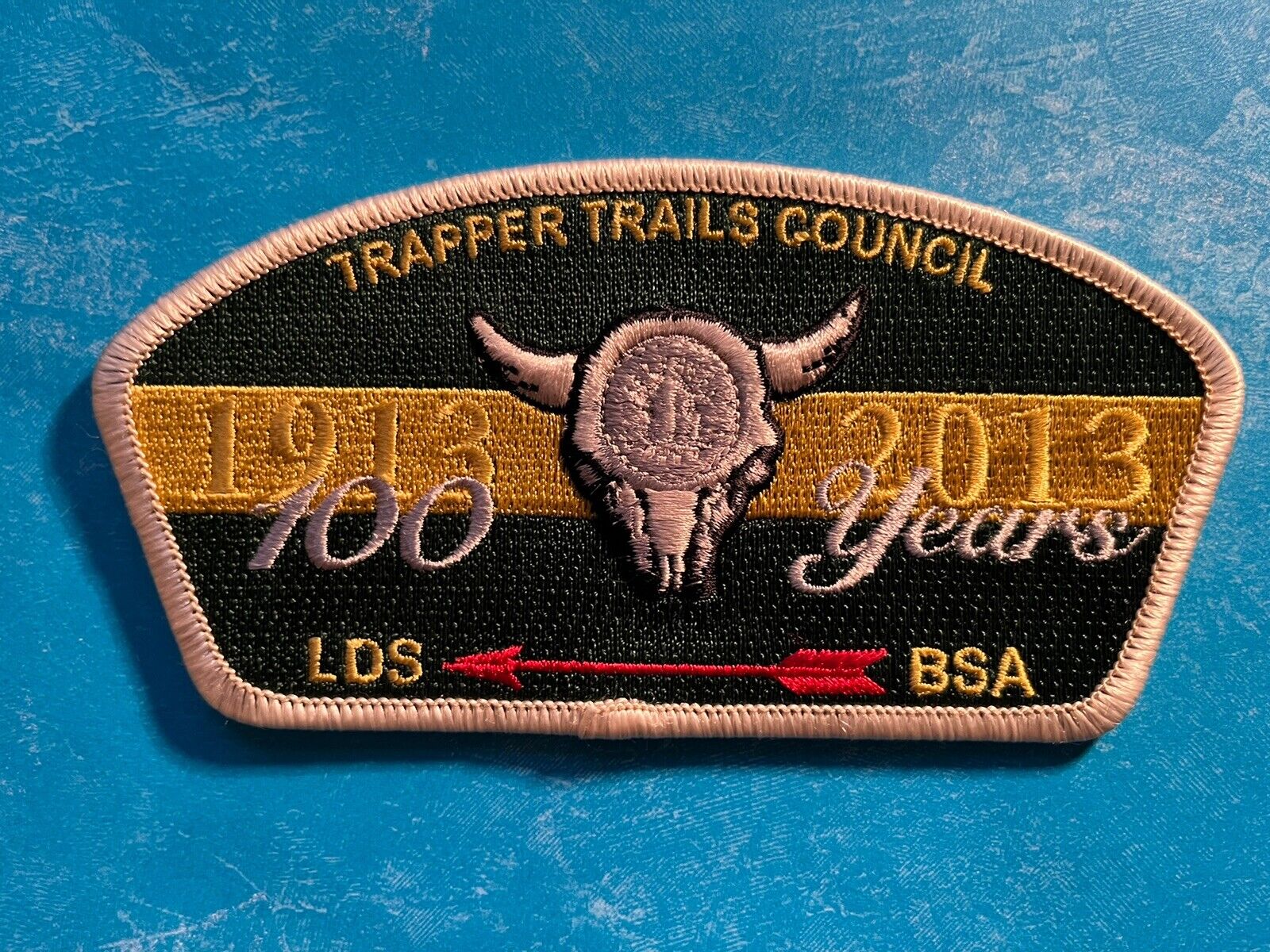 Trapper Trails Council 2013 LDS Mormon 100th Year Anniversary CSP OA Arrow